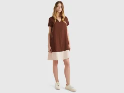 Flared dress in Modal® blend