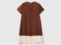 Flared dress in Modal® blend