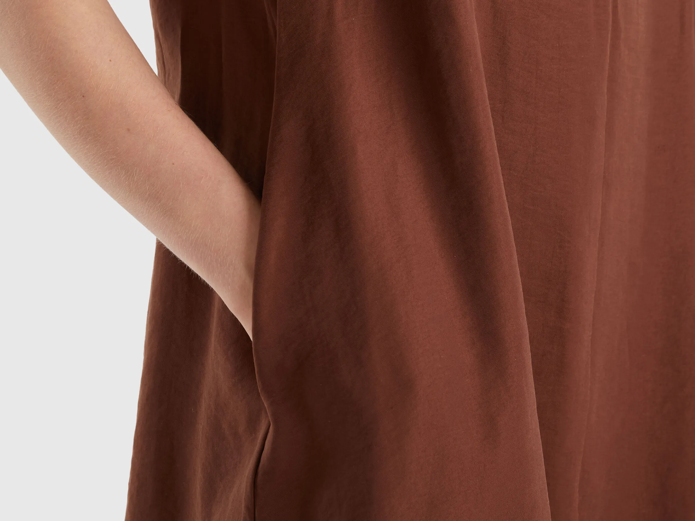 Flared dress in Modal® blend