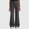 Flared jeans in stretch cotton