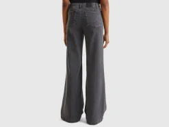 Flared jeans in stretch cotton