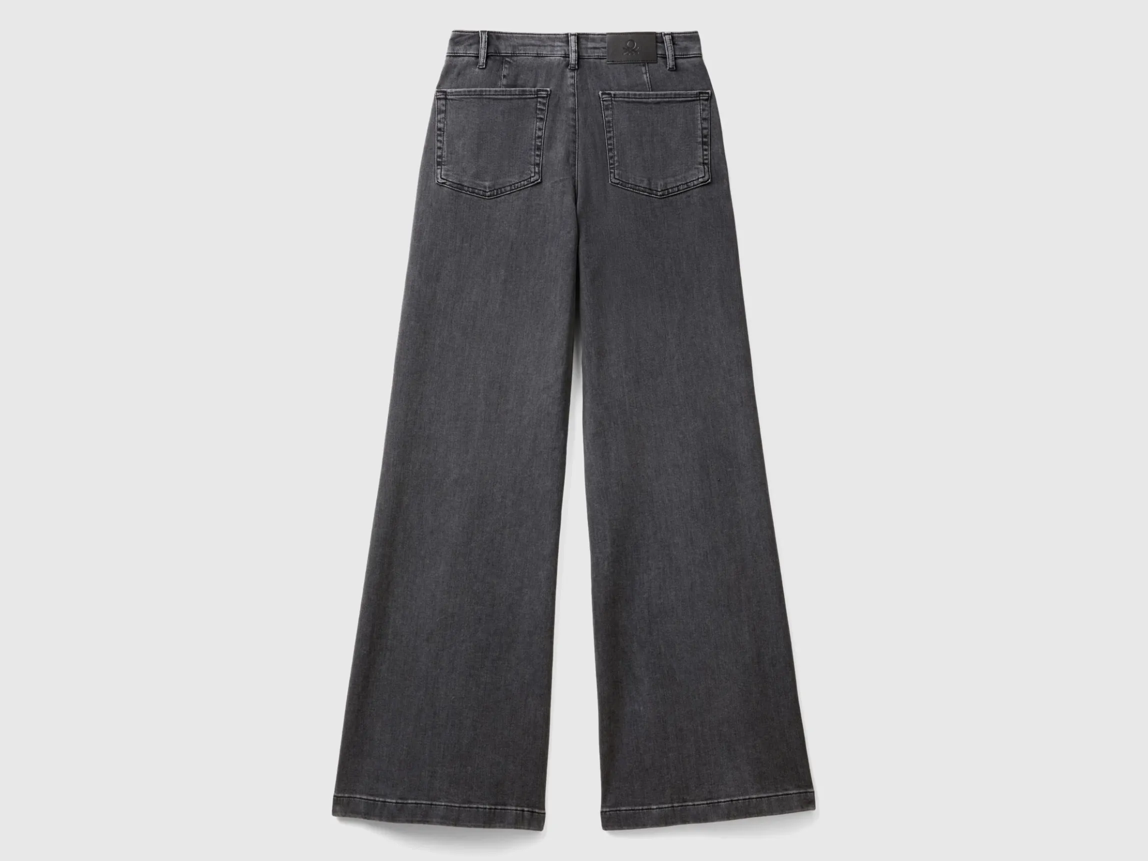 Flared jeans in stretch cotton