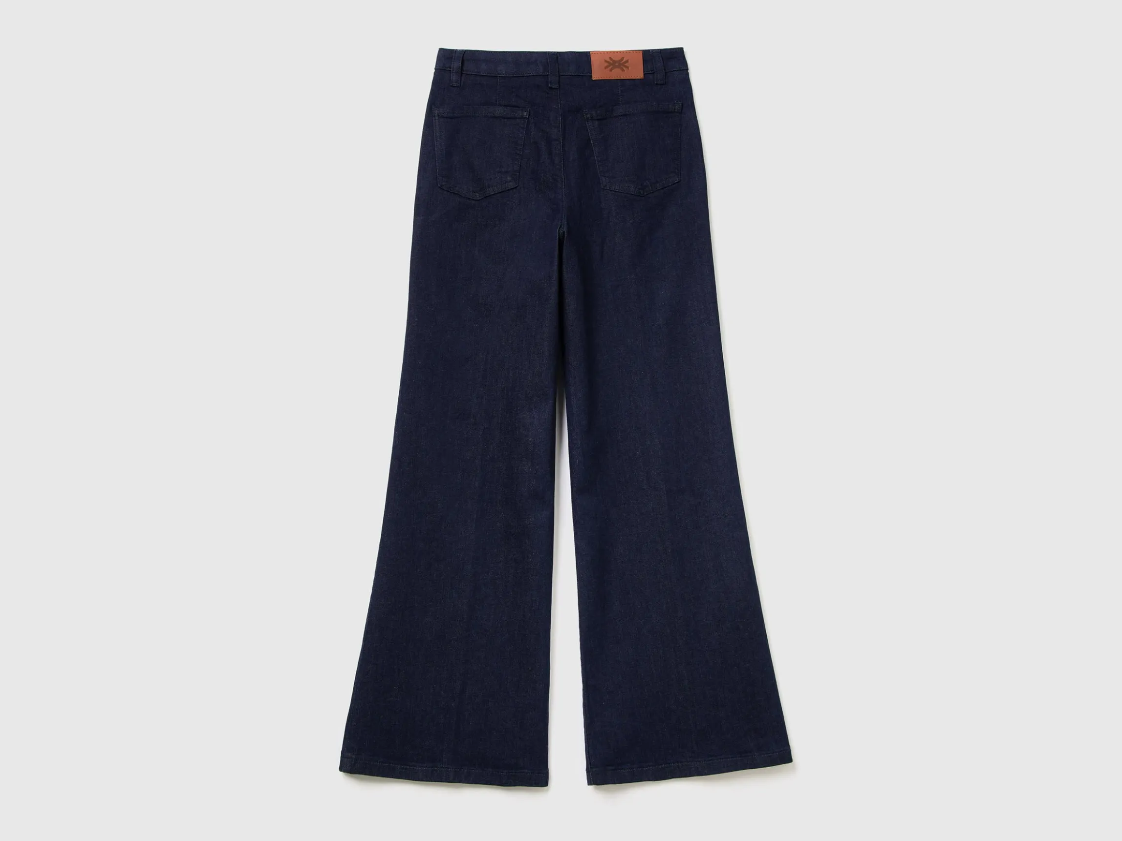 Flared jeans in stretch cotton