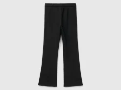 Flared super stretch trousers