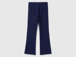 Flared super stretch trousers