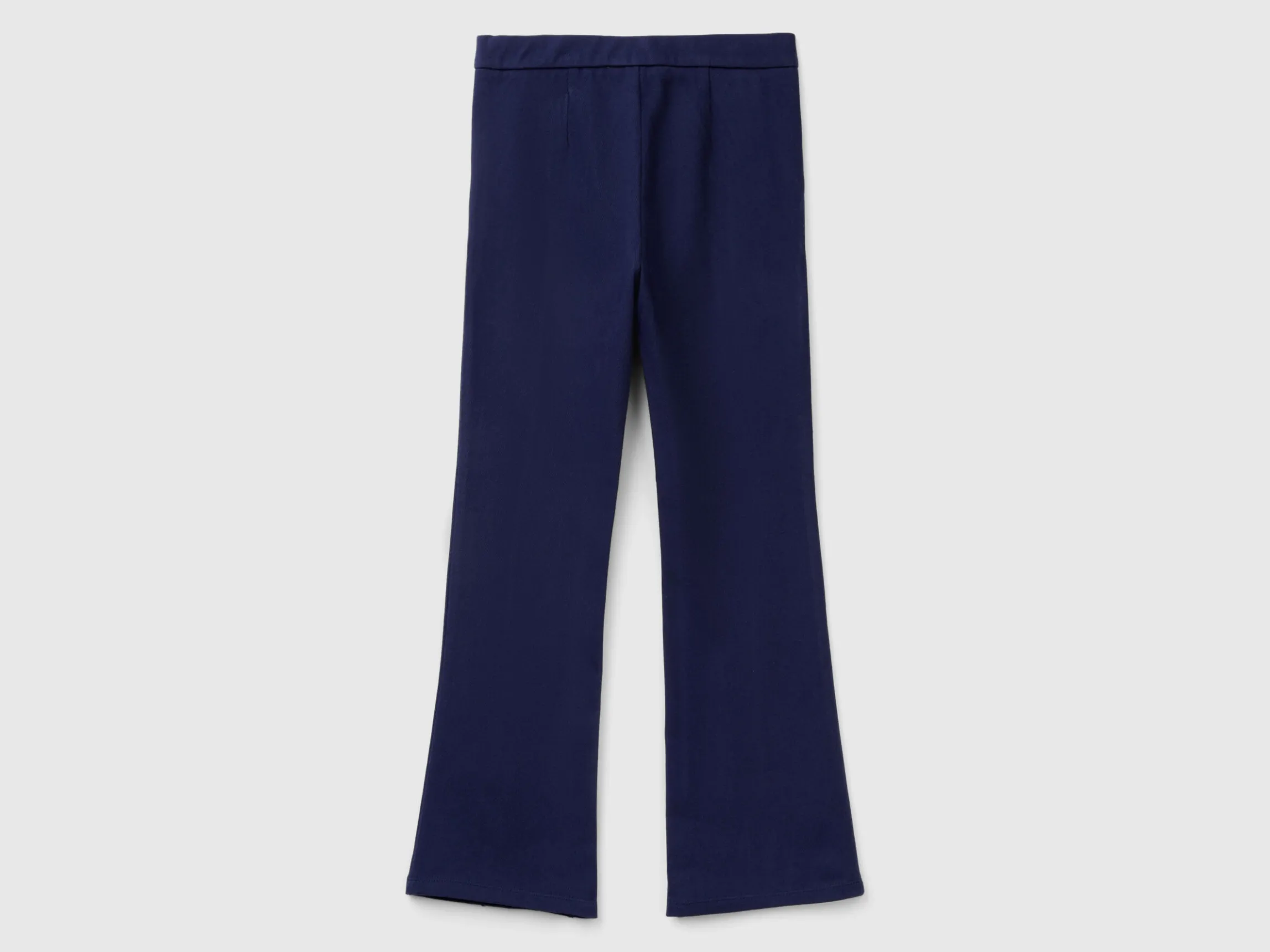 Flared super stretch trousers