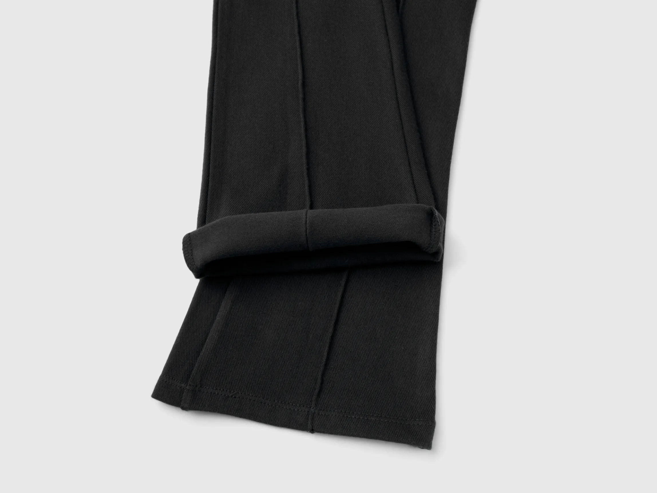 Flared super stretch trousers