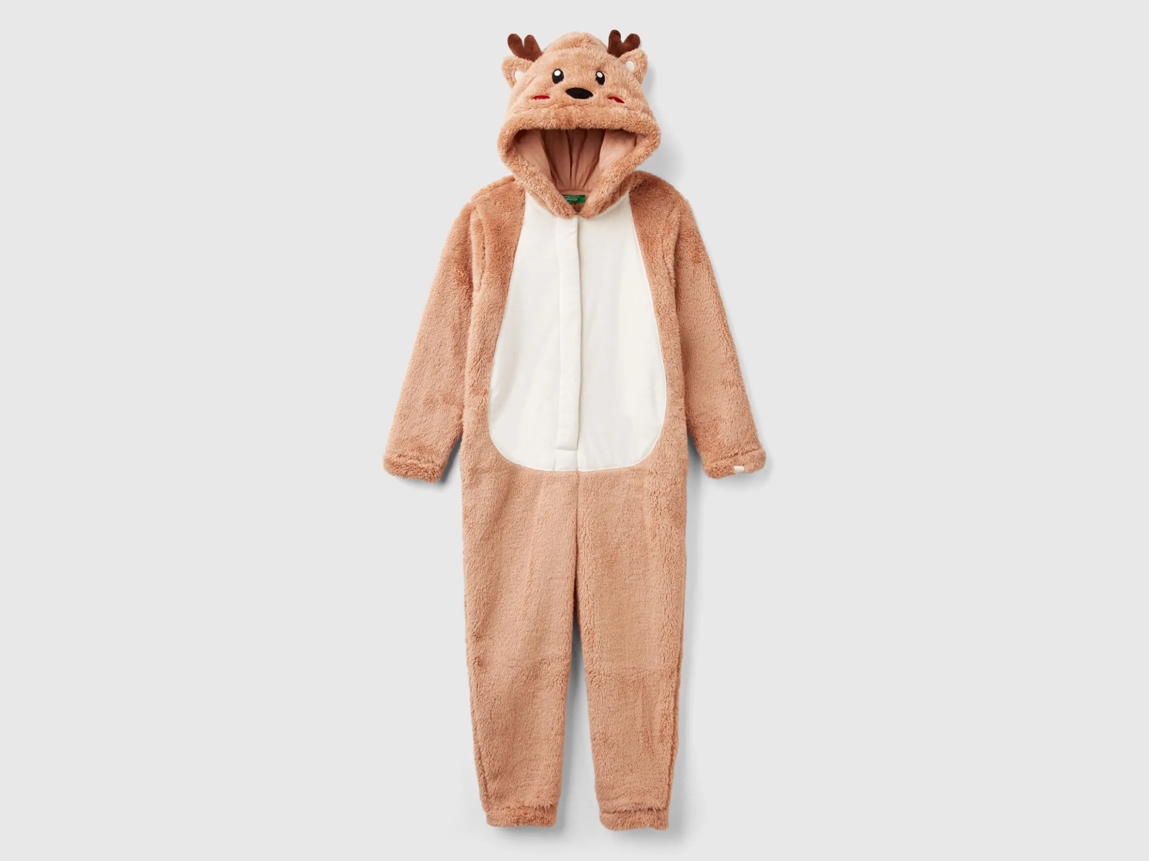 Fleece tracksuit with hood