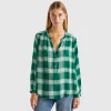 Flowy check shirt