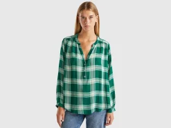 Flowy check shirt