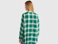 Flowy check shirt