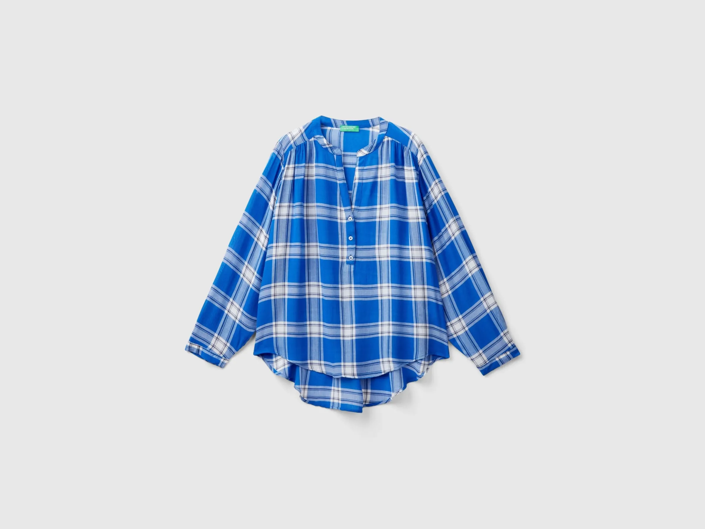 Flowy check shirt