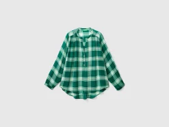 Flowy check shirt