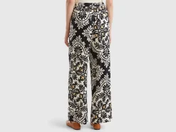 Flowy flower trousers
