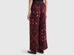Flowy flower trousers