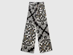Flowy flower trousers