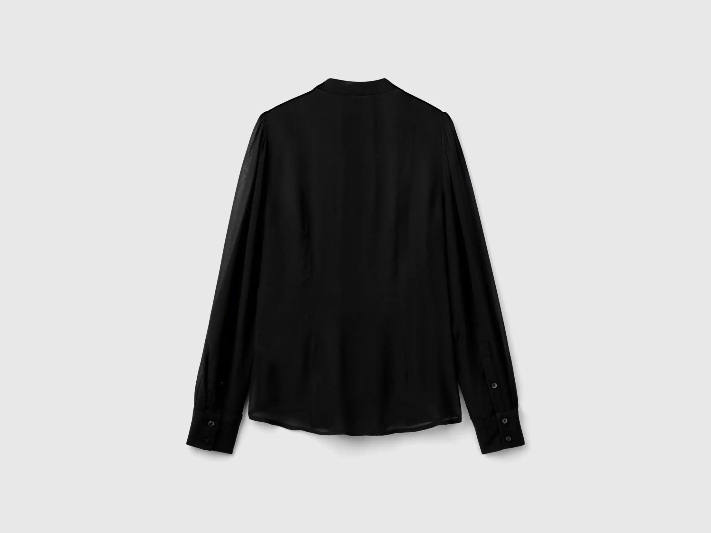 Flowy Mandarin collar shirt