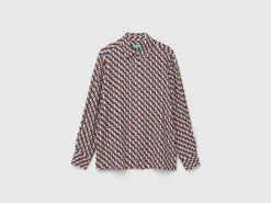 Flowy patterned shirt