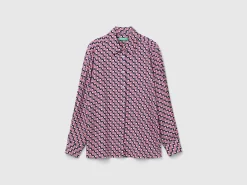 Flowy patterned shirt