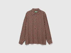 Flowy patterned shirt