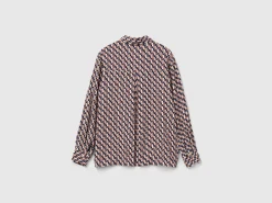 Flowy patterned shirt
