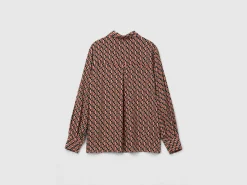 Flowy patterned shirt