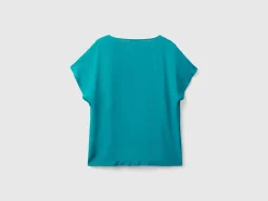 Flowy short sleeve blouse