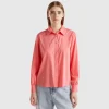 Flowy stretch shirt