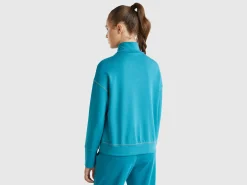 Flowy stretch sweatshirt