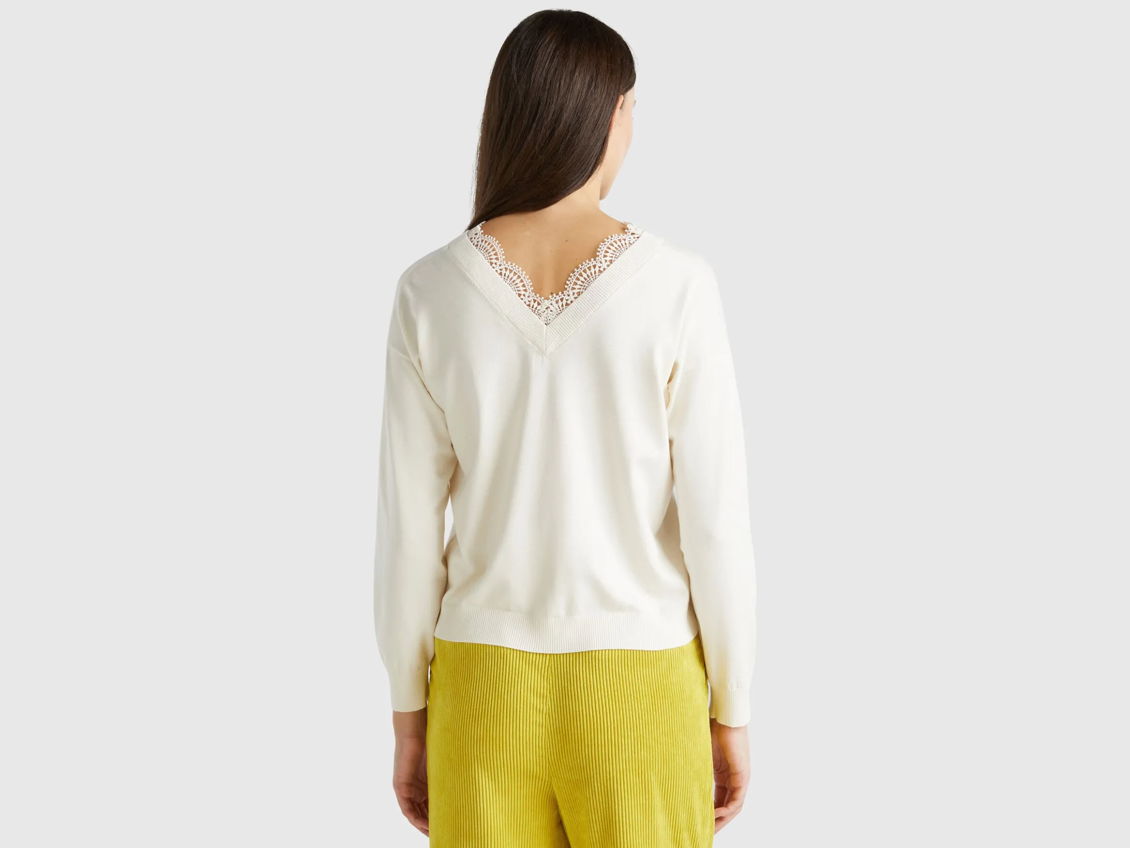 Flowy top with lace