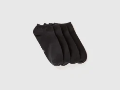 Four pairs of short socks