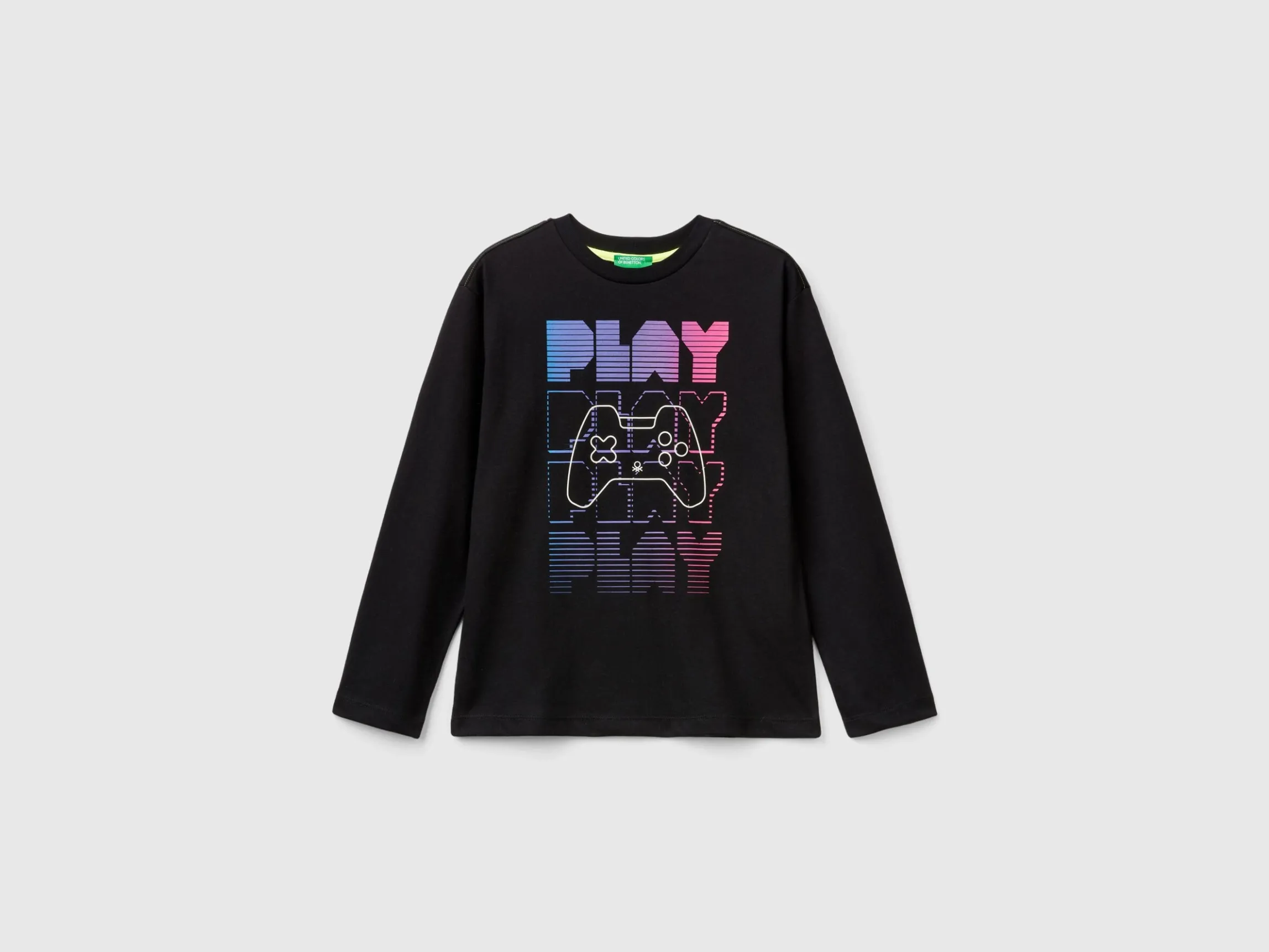 Gamer t-shirt in cotton blend