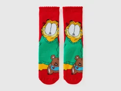 Garfield ©2024 by Paws, Inc. non-slip socks