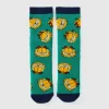 Garfield ©2024 by Paws, Inc. non-slip socks