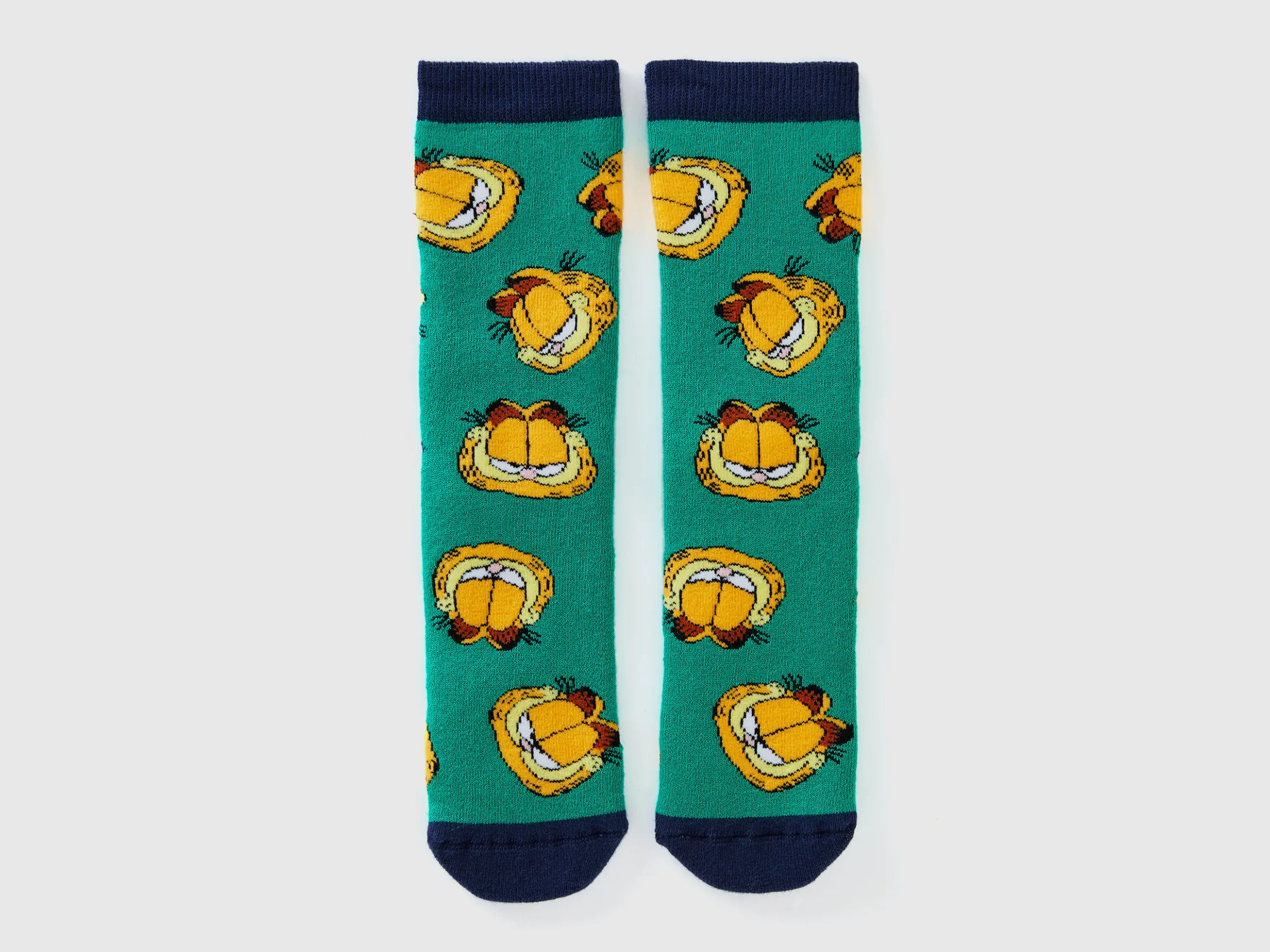 Garfield ©2024 by Paws, Inc. non-slip socks