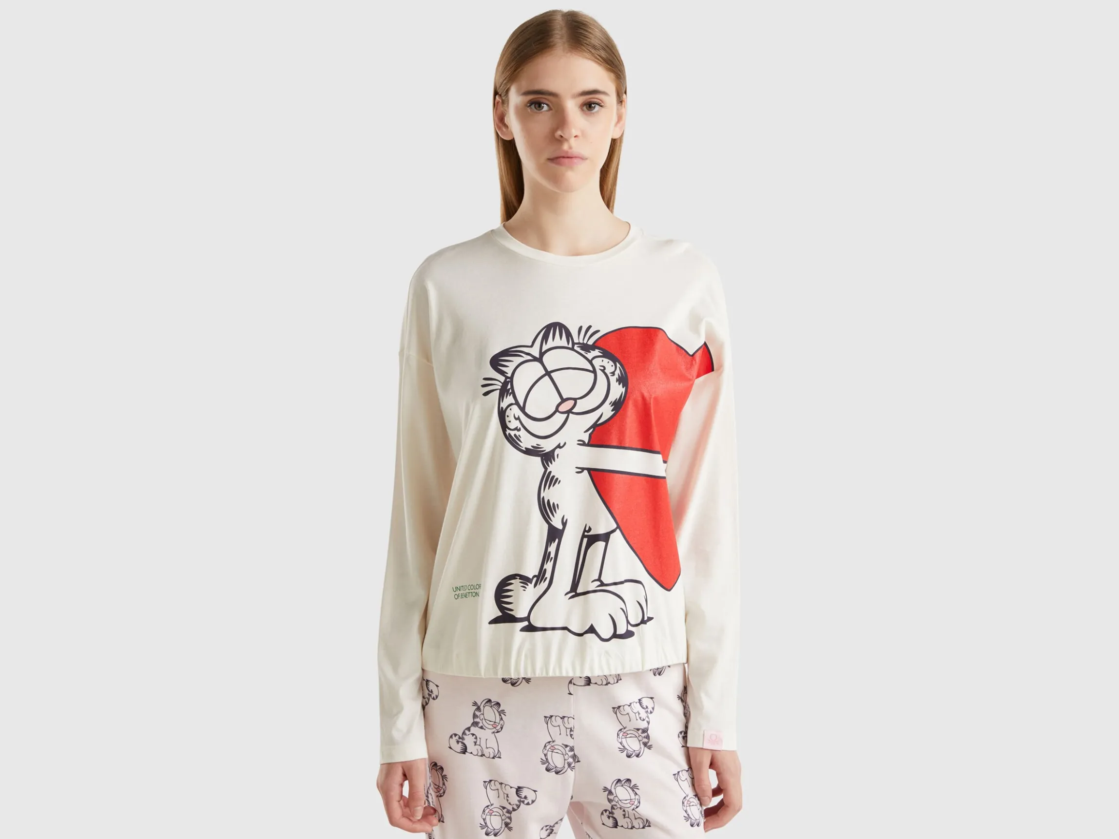 Garfield pyjama top ©2024 by Paws, Inc.