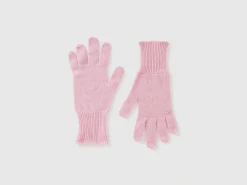 Gloves in pure Merino wool