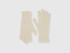Gloves in pure Merino wool