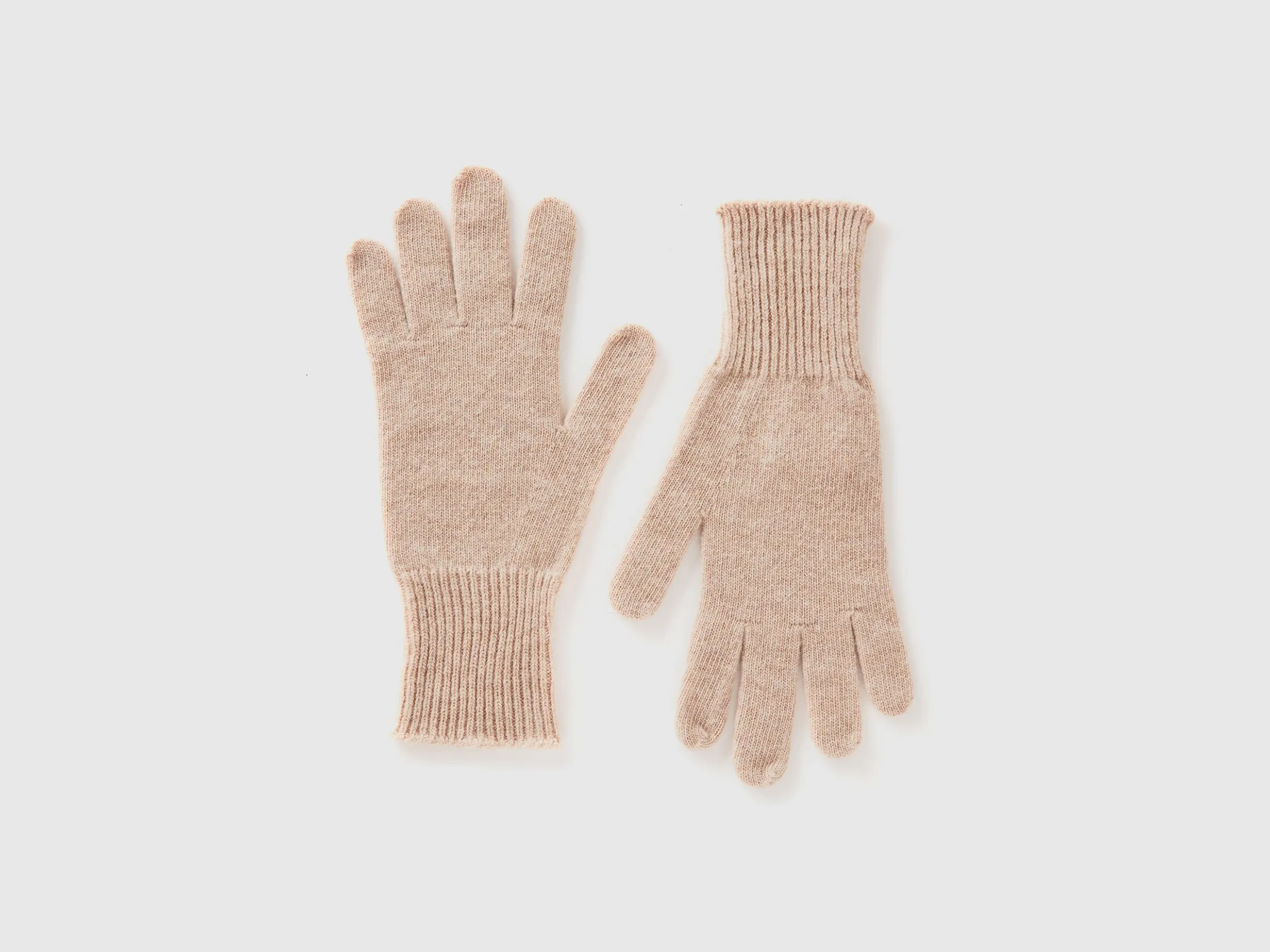 Gloves in pure Merino wool