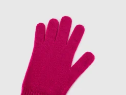 Gloves in pure Merino wool