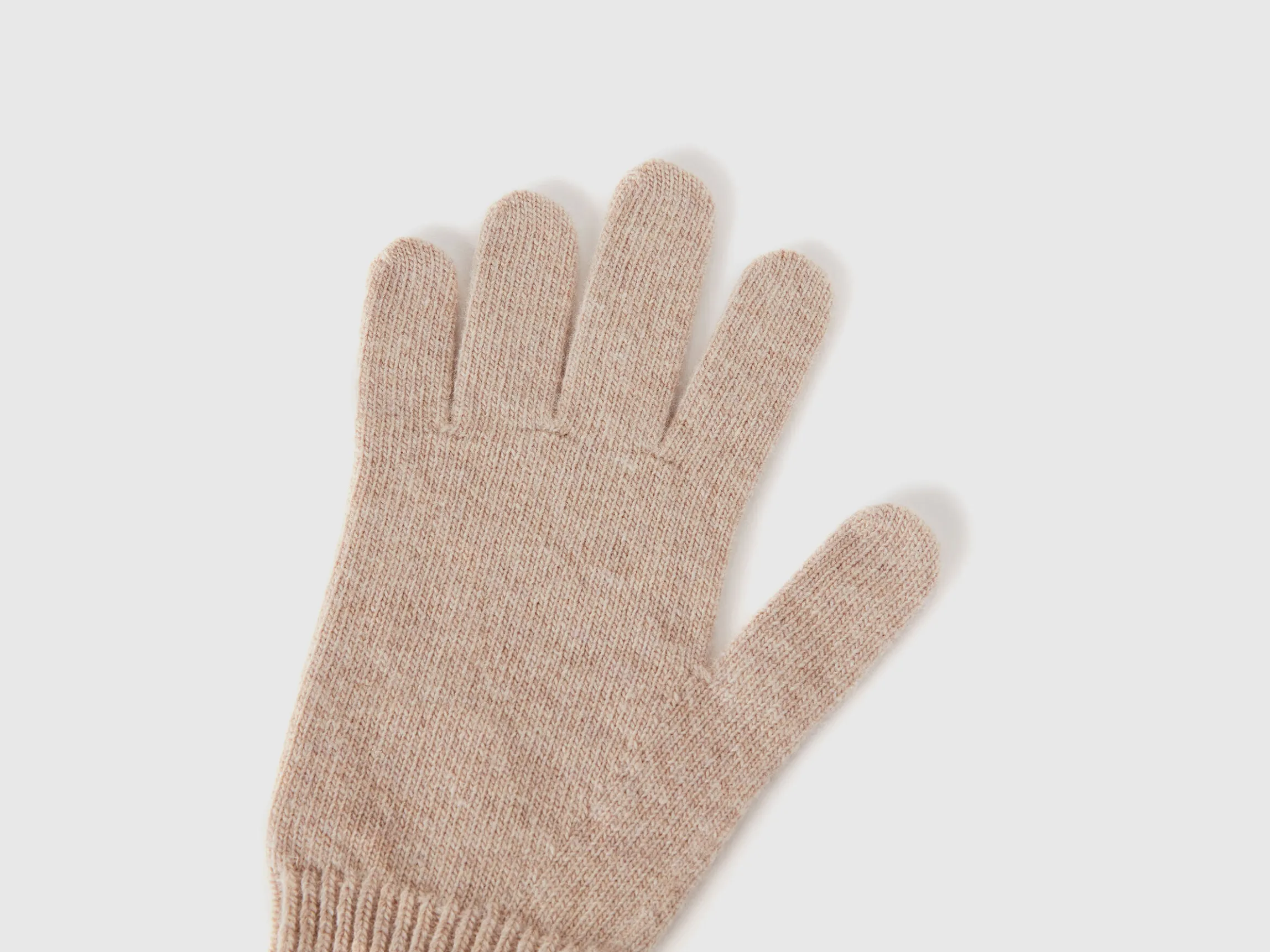 Gloves in pure Merino wool