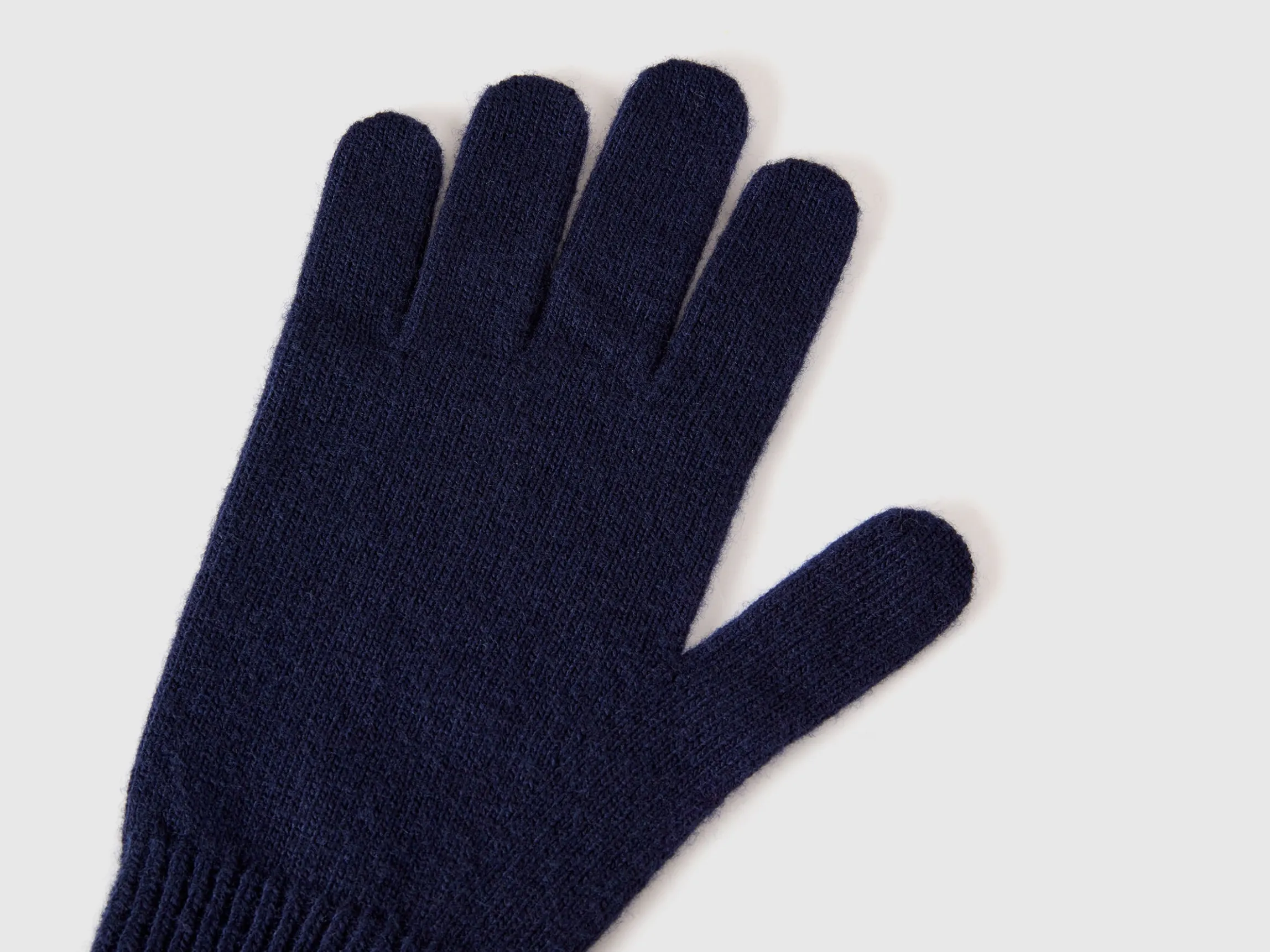 Gloves in pure Merino wool