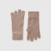 Gloves in pure virgin wool