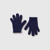 Gloves in stretch wool blend