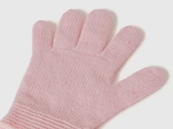 Gloves in stretch wool blend