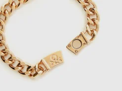 Gold chain bracelet