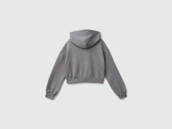 Gray Barbie sweatshirt with rhinestones