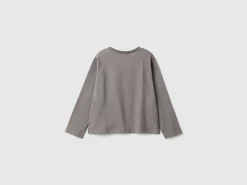 Gray Barbie t-shirt with glossy print