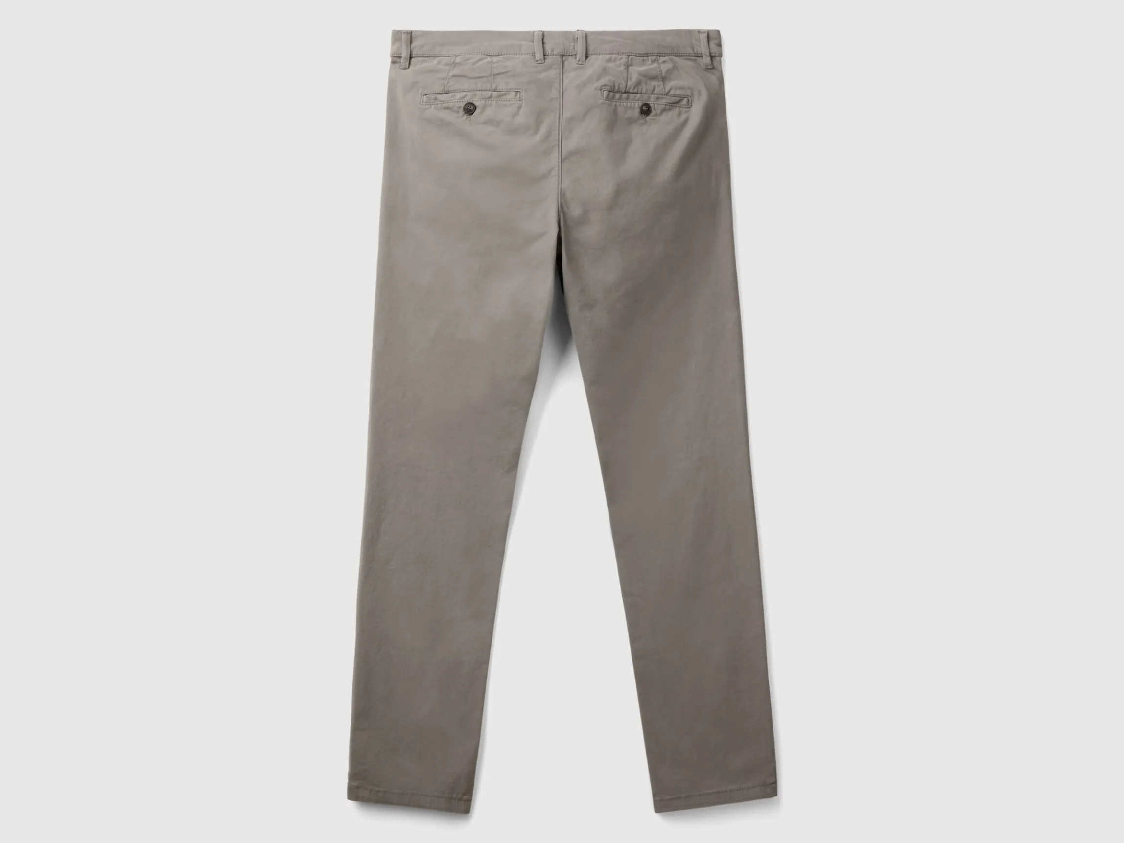 Gray slim fit chino