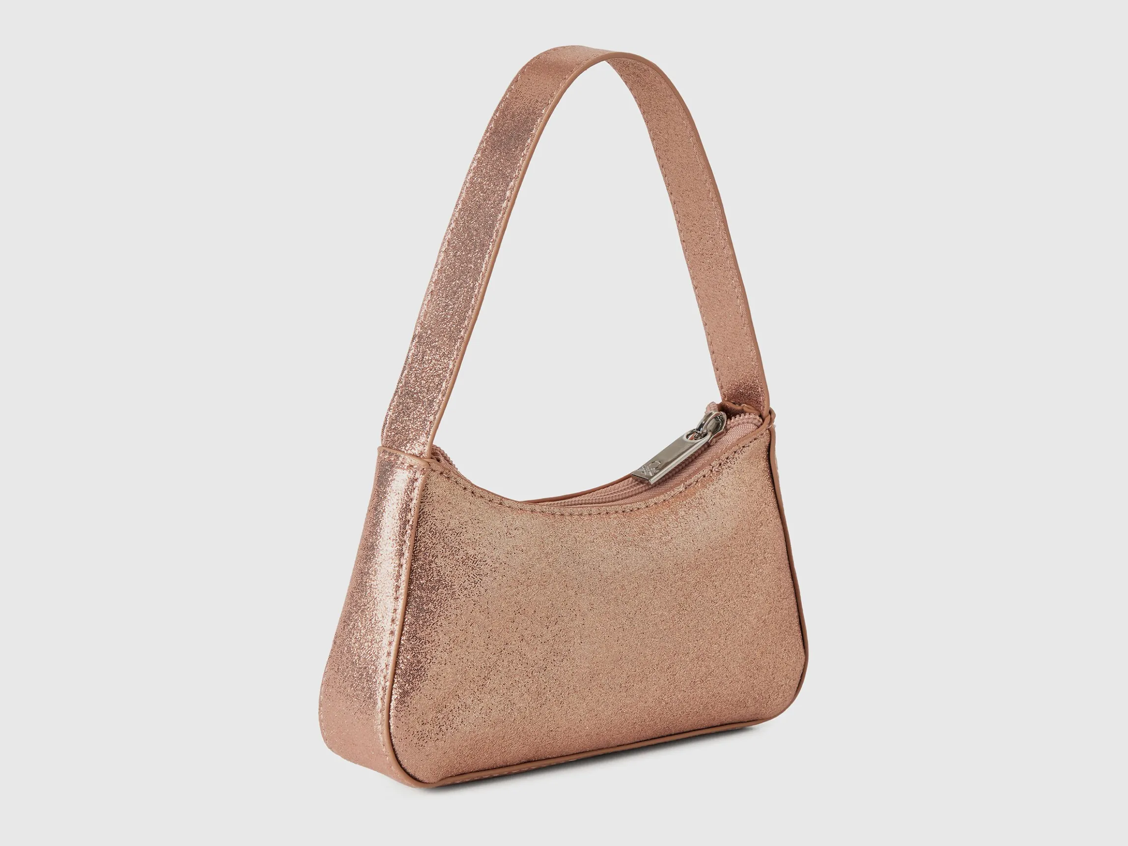 Handbag with lurex sequins